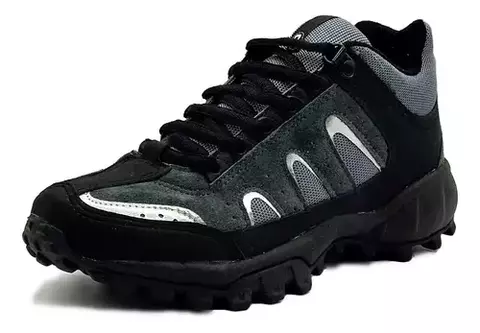 Zapatillas Trekking Ozono Gris/Negro