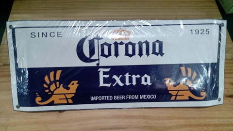 CORONA EXTRA IMPORTED BEER FROM MEXICO 18 X 43 CM