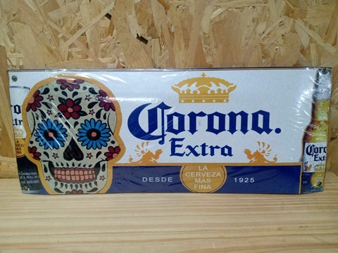 CORONA LA CERVEZA MAS FINA 18 CM X 43 CM