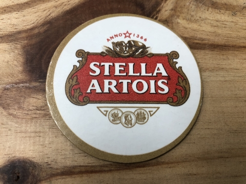 6 X 6 CM STELLA ARTOIS IMAN DECORACION P/HELADERA O CUALQ METAL CIRCULO