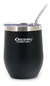 Vaso Mate Negro Discovery Termico Acero Bombilla - comprar online