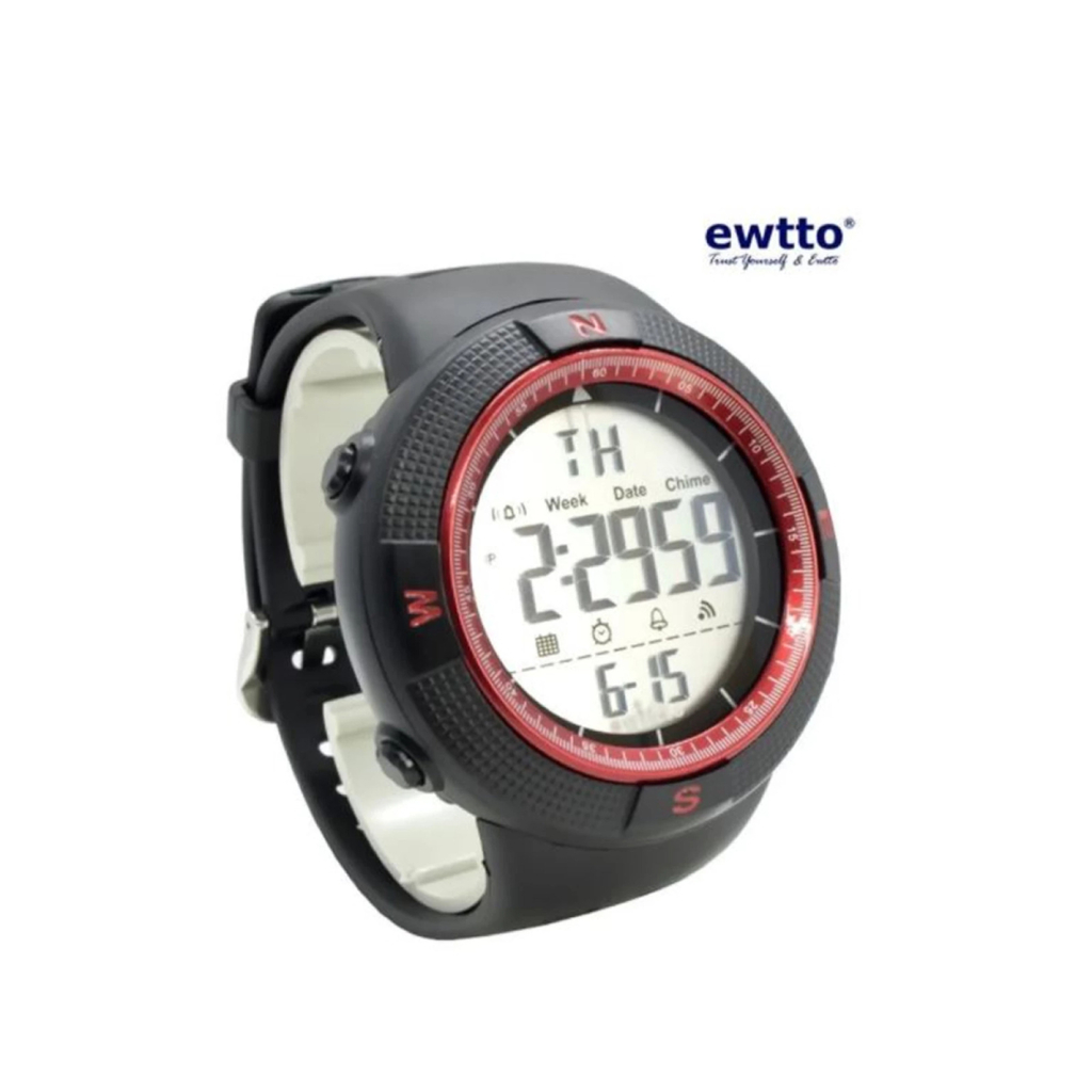 Reloj Digital Rojo EWTTO K6325 Elite Store
