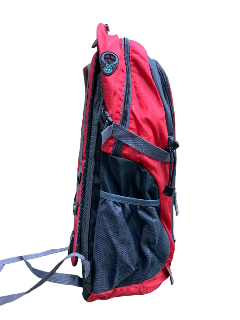 GENERICO Mochila 40 Litros Mochilas Outdoor Mochila De Trekking Viaje rojo