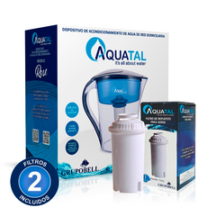 Jarra Purificadora De Agua Aquatal Rose 2,5 Litros Con 2 Filtros (Aprobada  Anmat.) – Tienda, Envíos a Todo el País