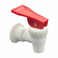 Canilla para Dispenser - Rosca Hembra - Roja (agua caliente) - comprar online