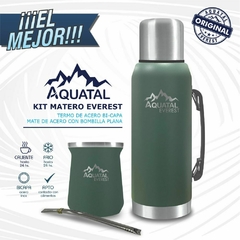 Kit Termo+Mate Everest STEEL Verde - comprar online