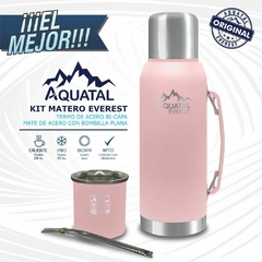 Kit Termo+Mate Everest NEO Rosa - comprar online