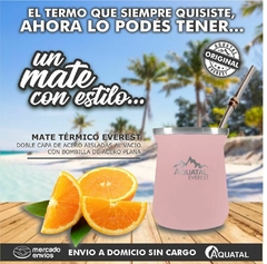 Mate Térmico Everest Rosa - Aquatal