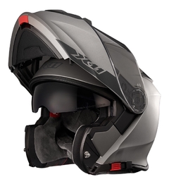 Capacete X11 Turner Solides Escamoteável Óculos Interno Fume - Zum Acessórios para Motociclistas