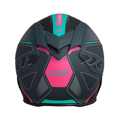 Capacete Moto Feminino Rosa X11 Revo Pro Flagger Viseira - comprar online