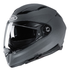 Capacete Para moto Hjc F70 Solido Chumbo Todos os tamanhos - loja online