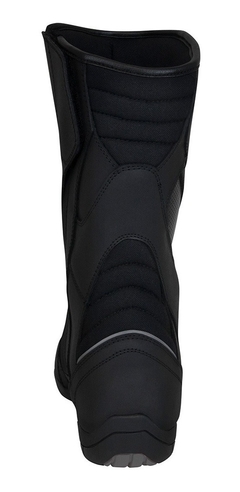 Bota Motoqueiro Impermeavel Masculina Cano Curto Em Couro  Cor:Preto;Tamanho:36