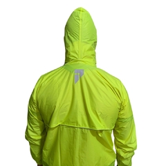 Capa Chuva Nylon Moto Luxo Ventilação Capuz Amarela Big Tra na internet