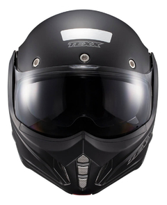 Imagem do Capacete Moto Texx Stratos Preto Fosco Articulado Abre 180º