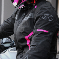 Jaqueta Feminina X11 One Sport Impermeavel Proteção Moto