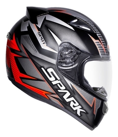 Capacete De Moto Masculino Ebf Spark Spot Fechado