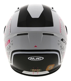 Capacete Feminino Hjc Cs 15 Safa Branco Com Rosa - Zum Acessórios para Motociclistas