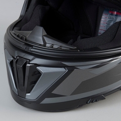 Capacete HJC I70 Elim Preto Com Viseira Solar - comprar online