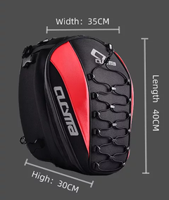 Mochila Bagageiro Para Moto 30 Litros Capa Impermeável - Zum Acessórios para Motociclistas