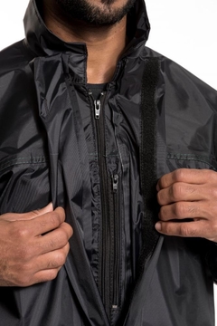 Capa Chuva Nylon Com Forro e Ventilação Com Amarelo - loja online