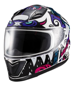 Capacete de Moto Feminino Texx Hawk Hunger Esportivo Rosa - comprar online