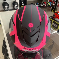 Imagem do Capacete X11 Revo Pro Surround Rosa Com Óculos Solar