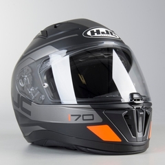 Capacete Hjc I70 Karon Preto Com Viseira Solar - comprar online