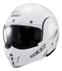 Capacete Moto Texx Stratos Preto Fosco Articulado Abre 180º - loja online