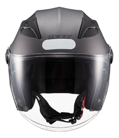 Capacete Aberto Texx Ugello Solid Dupla Viseira Solar Moto - comprar online