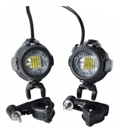 Par de Farol de Milha Auxiliar Led - Zum Acessórios para Motociclistas