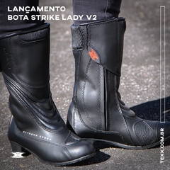 Bota De Moto Feminina