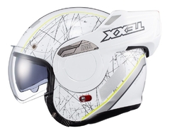 Capacete Moto Aticulado 180 Stratos Scratched Texx Modular na internet