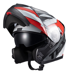 Imagem do Capacete Texx Gladiator V3 Articulado Viseira De Sol