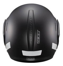 Capacete Moto Texx Stratos Preto Fosco Articulado Abre 180º