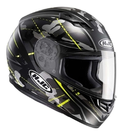 Capacete Hjc Cs 15 Songtan Preto C/ Amarelo