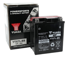 Bateria Yuasa Ytx7l-bs 6ah Twister Tornado Lead Cb 300 Fazer na internet