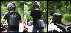 Mala Mochila de Rabeta Expansível para Moto Impermeável - loja online