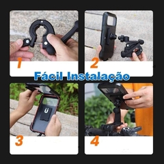 Suporte De Celular Magnético Articulado Para Moto E Bike na internet