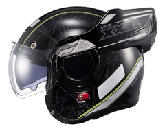 Imagem do Capacete Moto Aticulado 180 Stratos Scratched Texx Modular