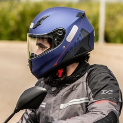 Capacete X11 Trust Solides Para Moto Integral Fechado - comprar online