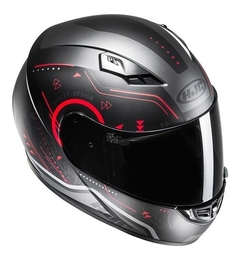 Capacete Hjc Cs 15 Safa Preto Vermelho Policarbonato - Zum Acessórios para Motociclistas