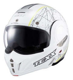 Capacete Moto Aticulado 180 Stratos Scratched Texx Modular - Zum Acessórios para Motociclistas