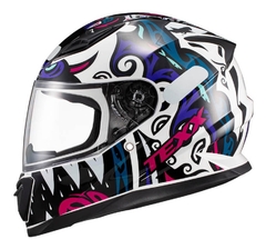 Capacete de Moto Feminino Texx Hawk Hunger Esportivo Rosa