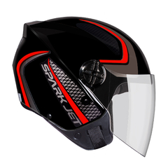 Capacete Aberto Moto Spark Jet Speed Ebf Leve na internet