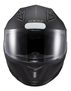 Capacete Moto Fechado Motoqueiro Texx Hawk Preto Fosco - loja online