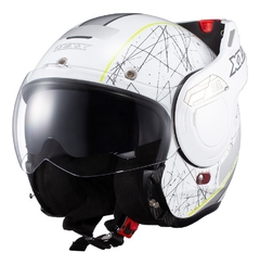 Capacete Moto Aticulado 180 Stratos Scratched Texx Modular