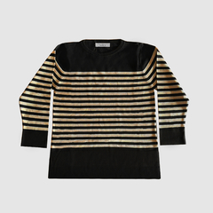 Sweater básico líneas