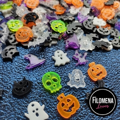 50 Dijes Bijou Mix HALLOWEEN - EDICIÓN LIMITADA! - Filomena Corte Laser