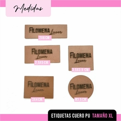 MAYORISTA ETIQUETAS PU XL - comprar online