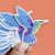 Sticker UV - Colibri @byssophie